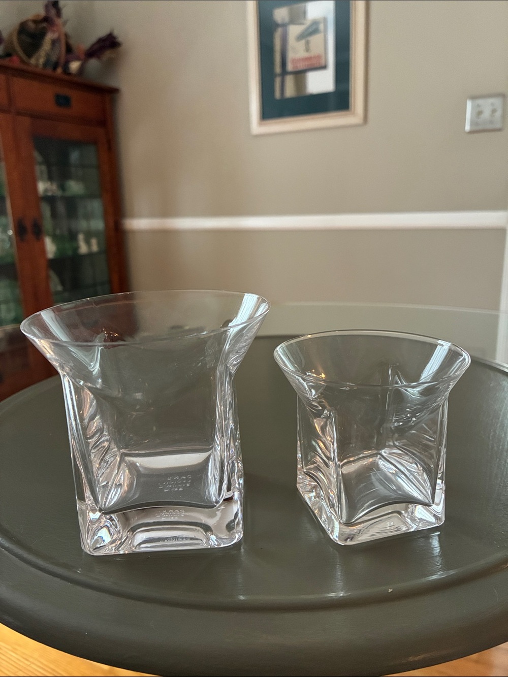 15 Dansk crystal Forum JHQ DOF set of 7 & OF set of 8 - excellent condition